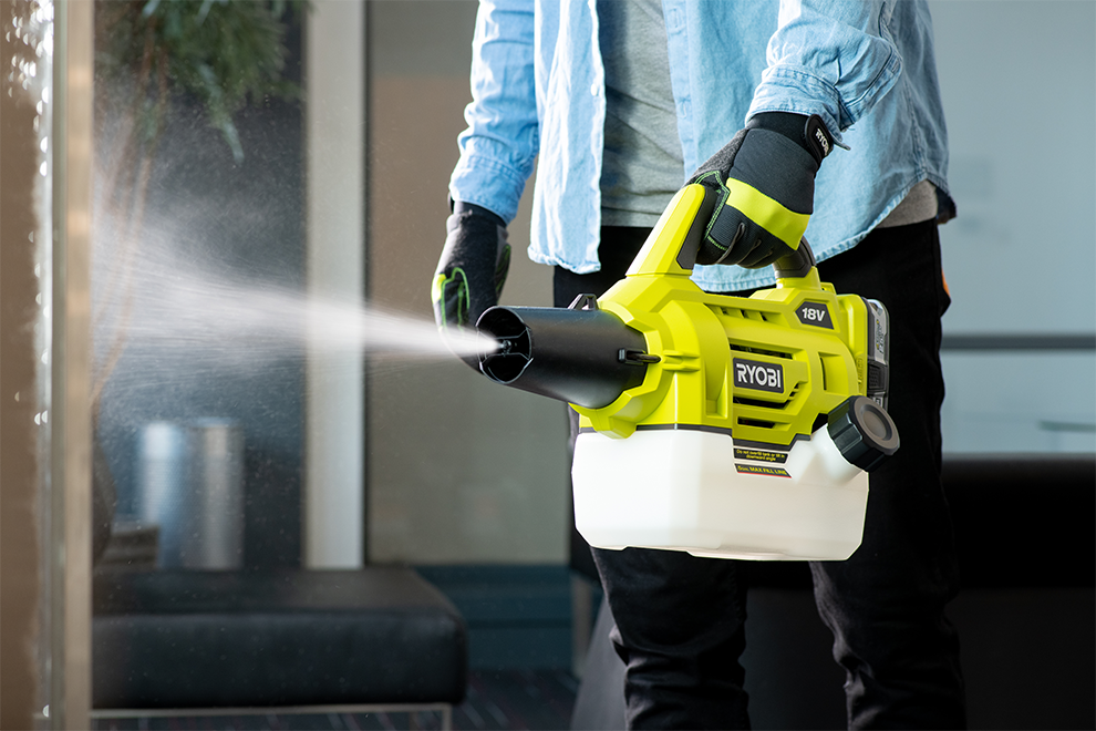 Ryobi outlet fogging machine